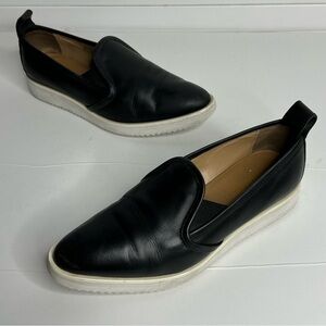 Everlane Womens The Leather Street Shoe  Black Size 5.5